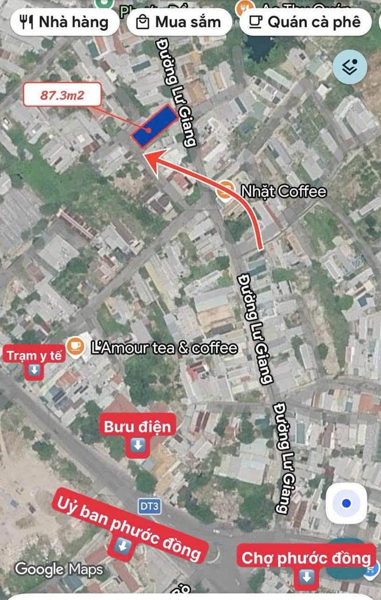 Bán lô đất 87,3m² Phước Đông, Nha Trang 2,45 tỷ - Ảnh 1