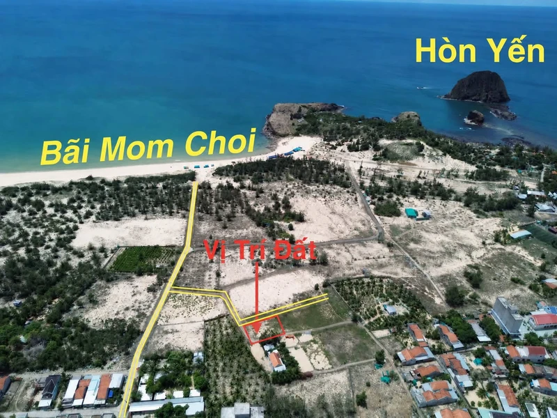 Bán lô đất 100m² gần biển Mom Choi, Tuy An, Phú Yên