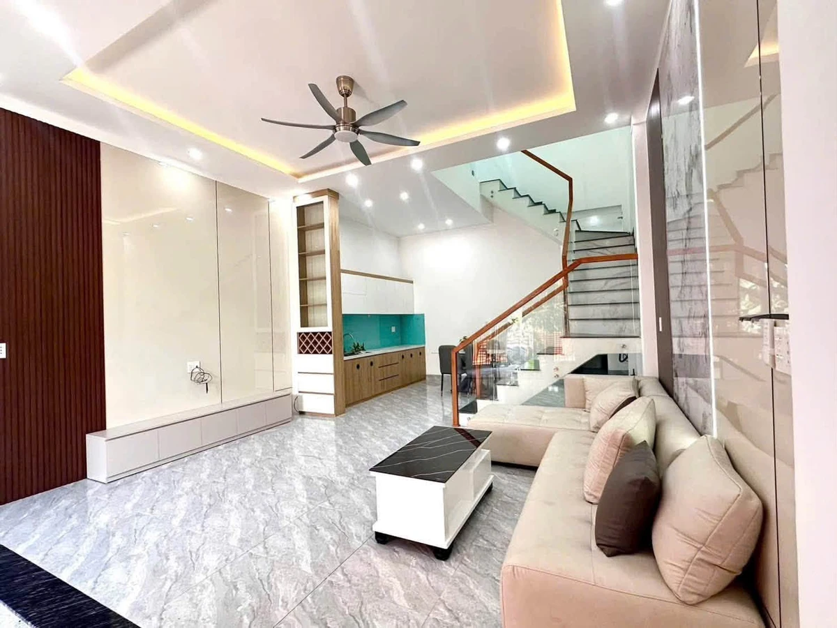 Bán nhà 1 trệt 1 lầu 75m2 sổ hồng riêng KP2 Trảng Dài, Đồng Nai - Ảnh thu nhỏ 4