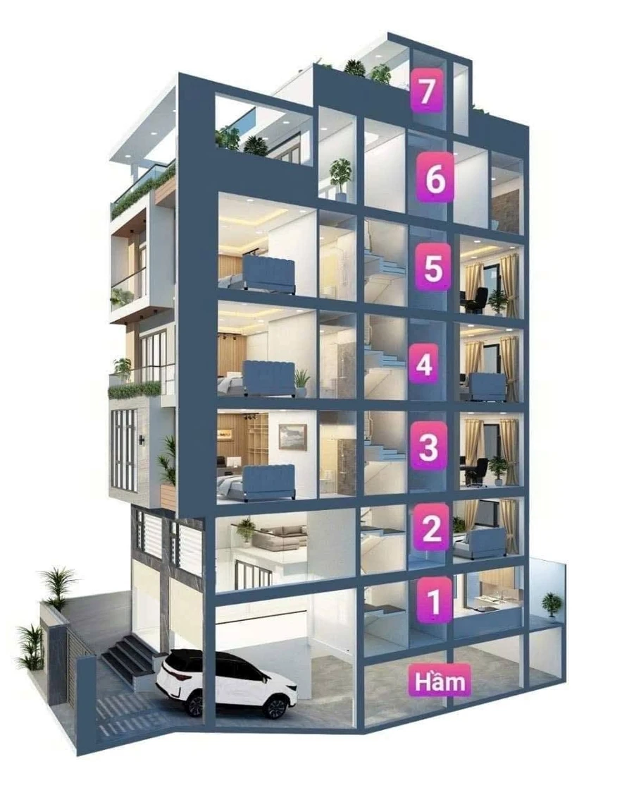 Bán nhà phố 4PN 105m² Lê Quang Định, Bình Thạnh 16 tỷ - Ảnh 1