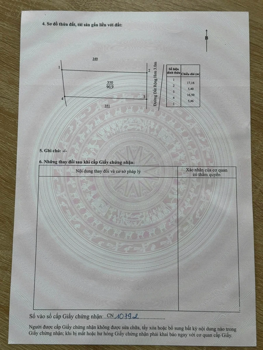 Bán lô đất Tân Xương 91.8m² giá 720 triệu - Ảnh thu nhỏ 3