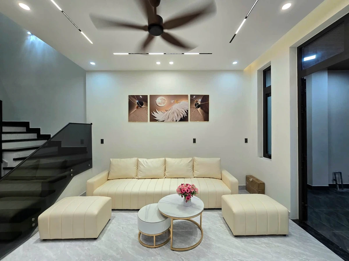 Bán nhà 2 tầng 200m2 (100m2 đất) 3PN, Hoà Xuân, Đà Nẵng - Ảnh thu nhỏ 4