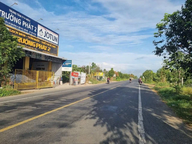 Bán đất mặt tiền 580m2 An Hiệp, Vĩnh Long