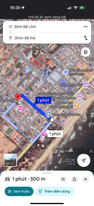 Đi bộ ra biển 300m - Khu tái định cư Phước Hải - 8x20m siêu rẻ - Ảnh thu nhỏ 2