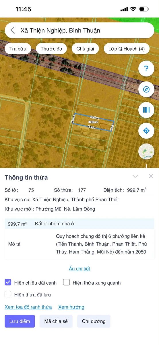 Bán nhà vườn 1000m² có nhà 2PN ở Thiện Nghiệp Phan Thiết - Ảnh 1
