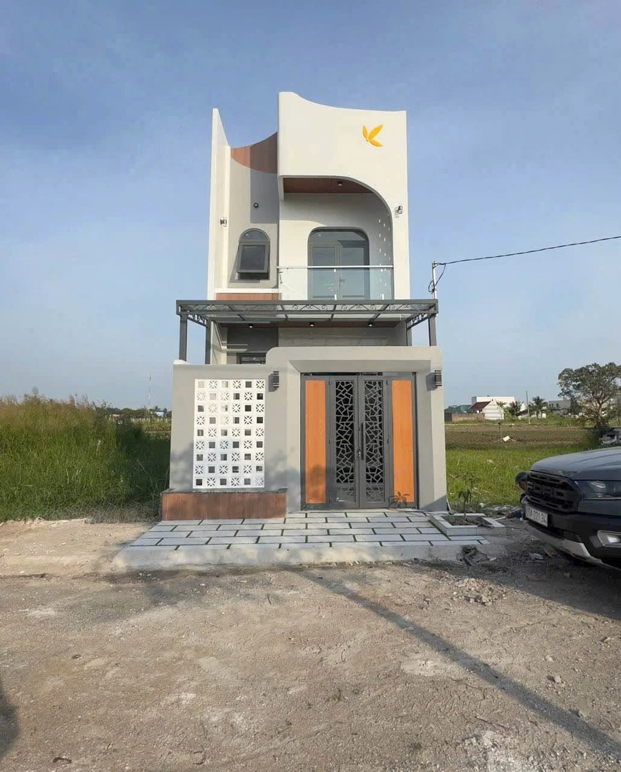 Bán nhà 1 trệt 1 lầu 82.8m² Cần Dước Long An 1.68 tỷ - Ảnh thu nhỏ 2