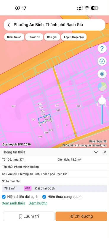 Bán nhà hẻm Ngô Thời Nhiệm Rạch Sỏi 62m², 1 phòng ngủ