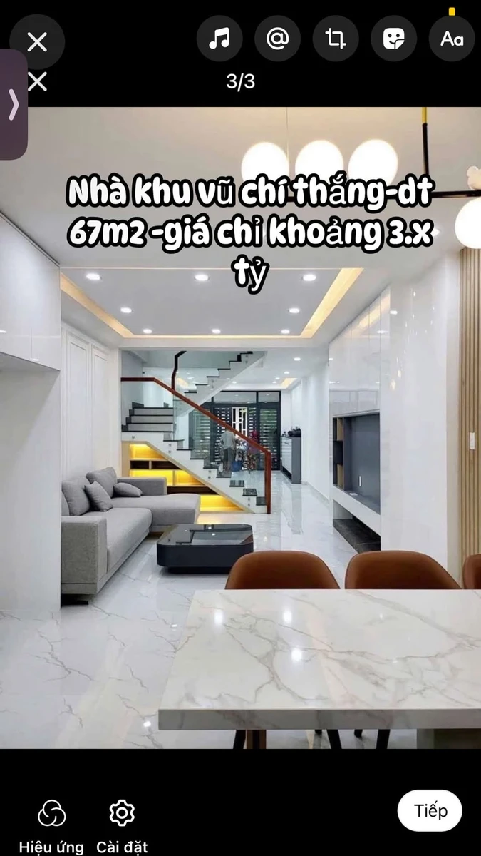 Bán nhà 67m2 3 tầng Vũ Chí Thắng, Quận 7 - Ảnh 1