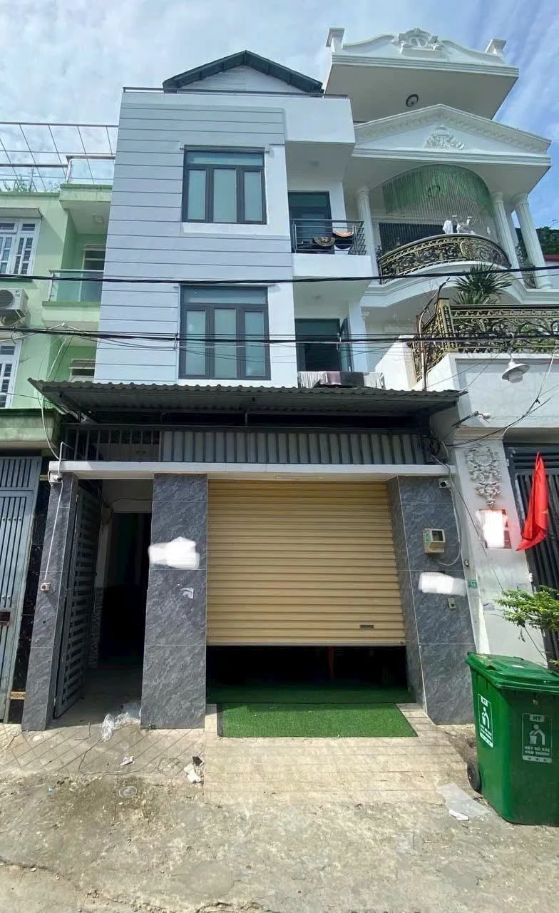 Bán căn hộ dịch vụ 4 tầng 114m2, 13 phòng, gần chợ Cầu, Đông Hưng Thuận, Quận 12 - Ảnh 1