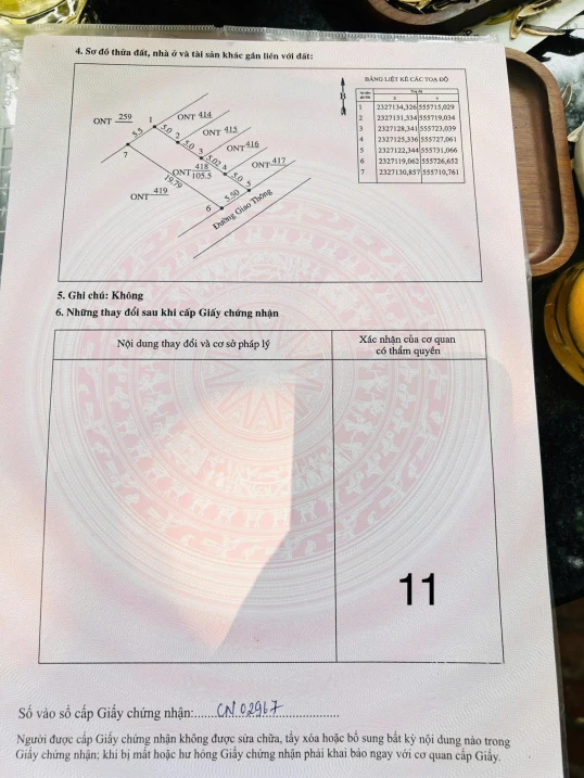 330 triệu, bán đất ở đường Tỉnh Lộ 317, Xã Tu Vũ, Thanh Thủy, Phú Thọ, 105m² giá siêu hời - Ảnh thu nhỏ 2