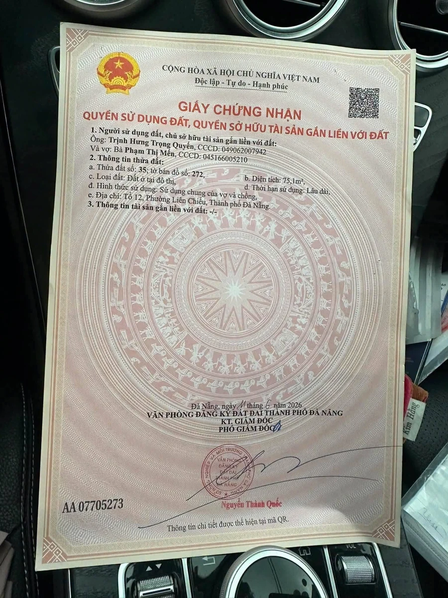 Bán 2 lô đất mặt kiệt 75m2 tại Nguyễn Lương Bằng, Đà Nẵng - Ảnh thu nhỏ 4