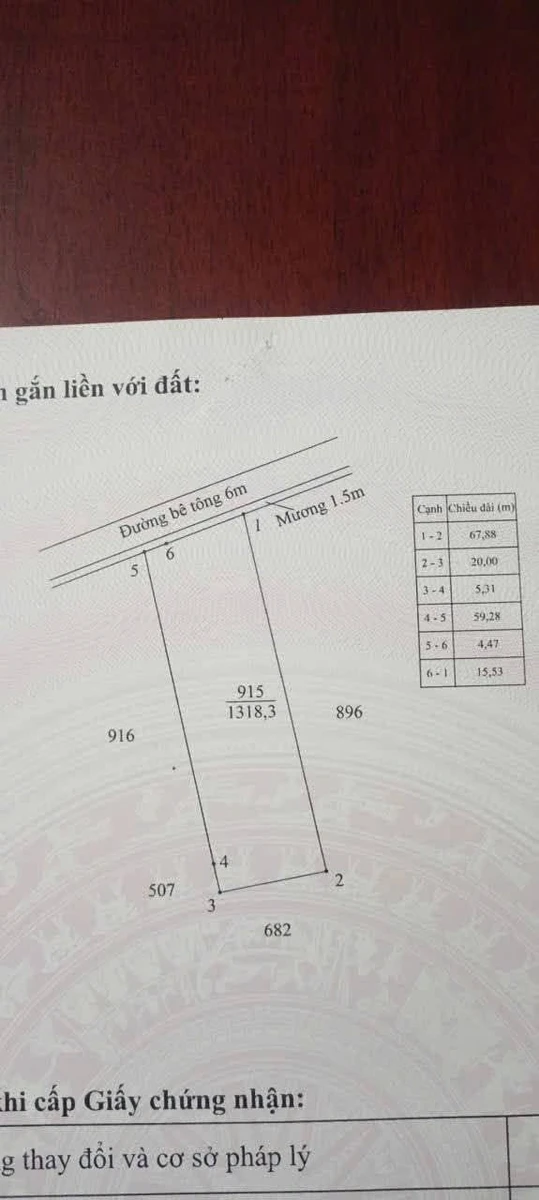 Bán đất lúa Xã Đức Lập 678m² giá 1 tỷ 600 triệu - Ảnh 1