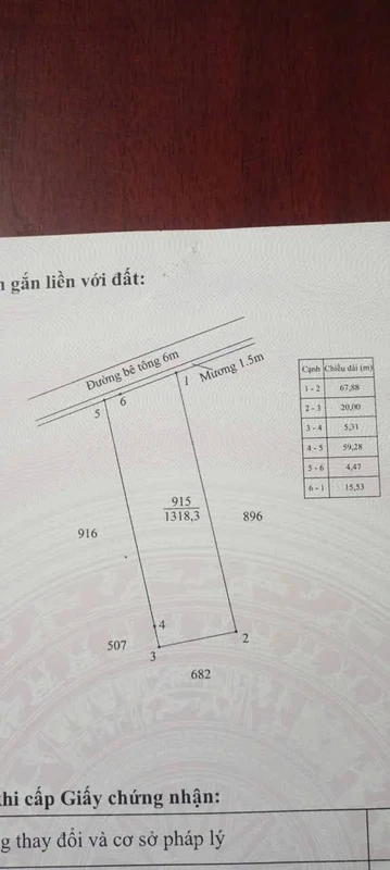 Bán đất lúa Xã Đức Lập 678m² giá 1 tỷ 600 triệu