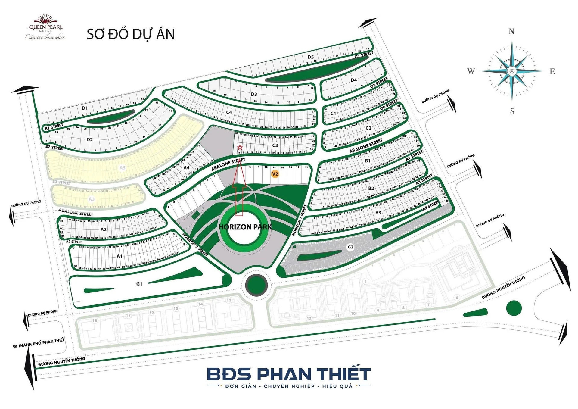 Bán đất nền 138 m² view biển Queen Pearl Phan Thiết - Ảnh 1