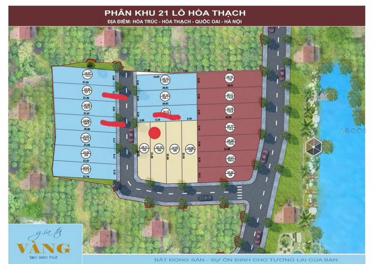 Bán đất 105m² Hòa Trúc Phú Cát, giá 2 tỷ - Ảnh thu nhỏ 2