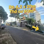 Bán lô đất mặt tiền Lương Thế Vinh 6,2x20m, Đắk Lắk - Ảnh thu nhỏ 1