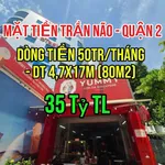 Bán nhà mặt tiền Trần Não 80m² 5 tầng, giá 35 tỷ, Quận 2 - Ảnh thu nhỏ 1