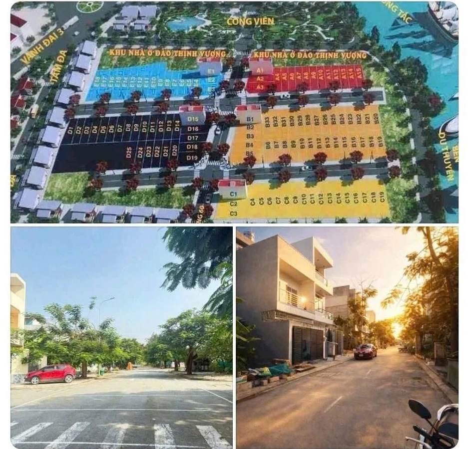 Bán lô đất 62,1m² KDC Đảo Thịnh Vượng Q9 giá 3,45 tỷ - Ảnh 1