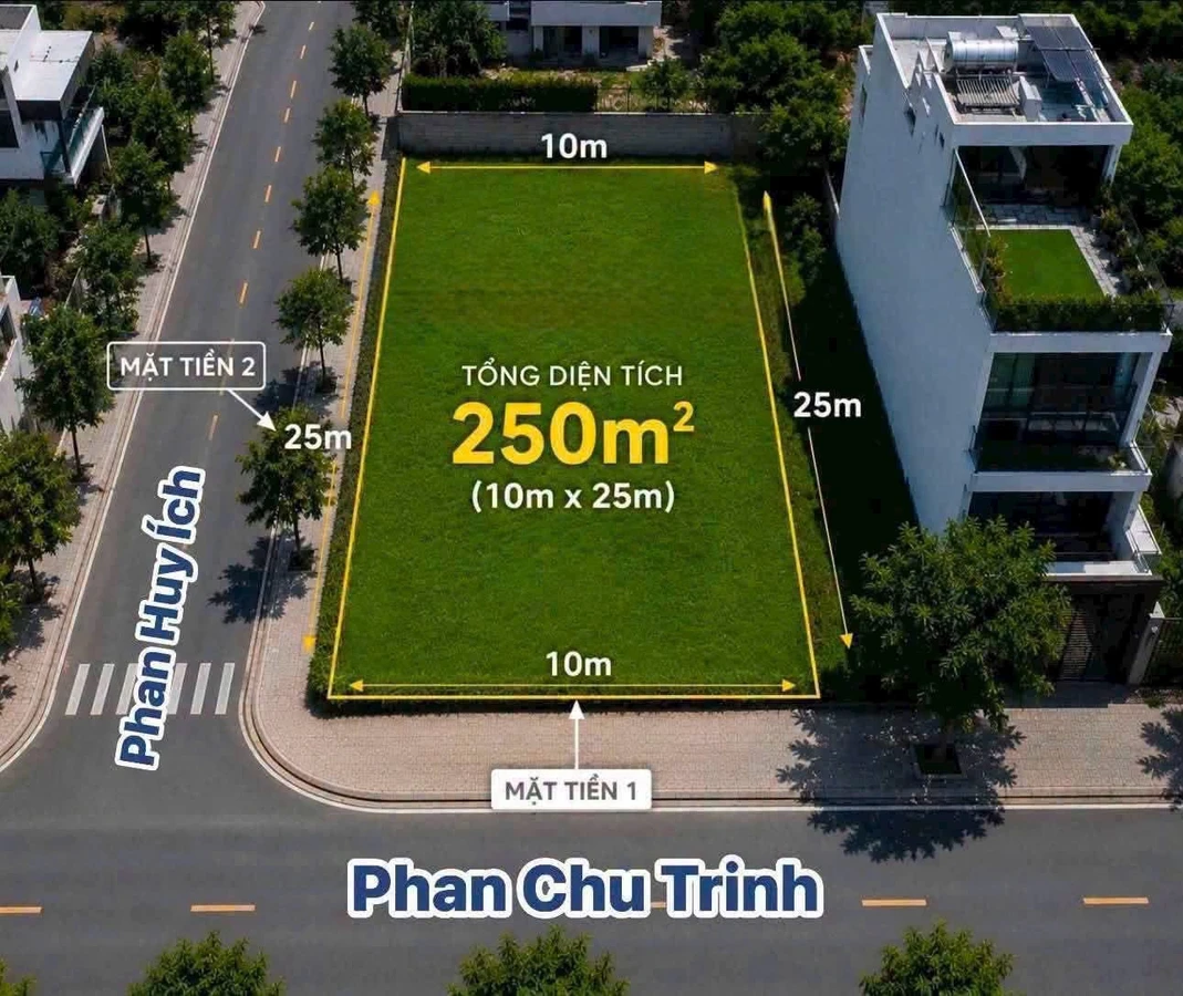 Bán đất góc 2 mặt tiền Vũng Tàu 251m2, 36 tỷ - Ảnh 1