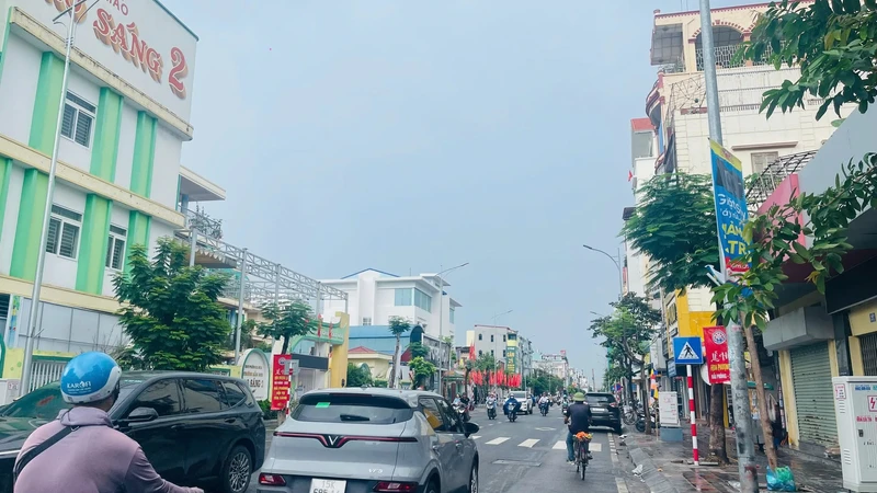 Bán nhà mặt tiền 57 m² 4 tầng An Biên, Hải Phòng