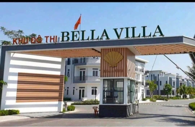 Bán biệt thự Bella Villa 1 trệt 2 lầu, 5x17m, 4 phòng ngủ, xã Đức Hòa