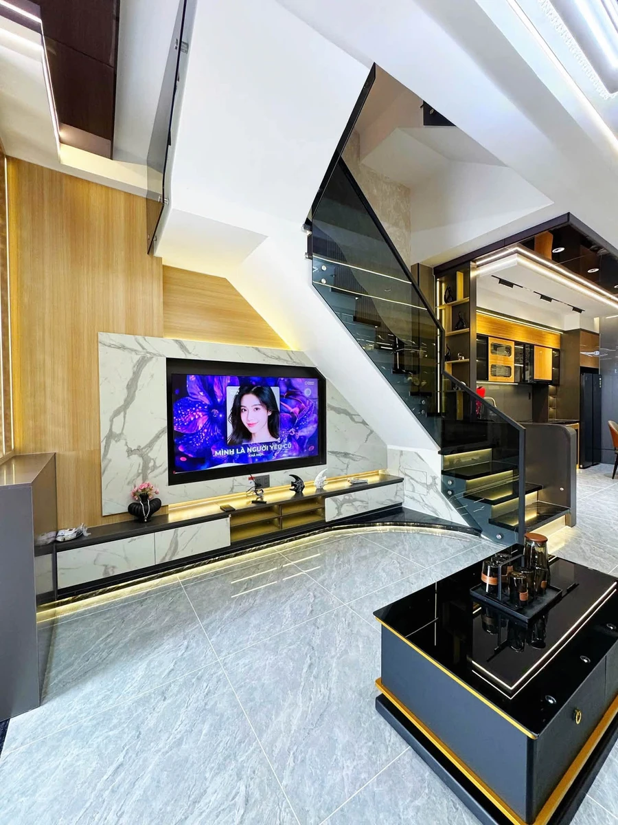 Bán nhà phố 1 trệt 2 lầu 64m² full nội thất gần ngã tư Bình Chuẩn, Thuận An, Bình Dương - Ảnh thu nhỏ 5