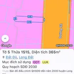 Bán đất 365m² mặt tiền TL52 Đất Đỏ, Bà Rịa - Vũng Tàu - Ảnh thu nhỏ 4