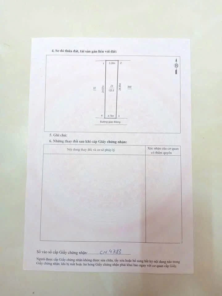 Bán đất chính chủ 125,5m² tại Xuân Lũng, Phú Thọ giá từ 500 triệu - Ảnh thu nhỏ 2
