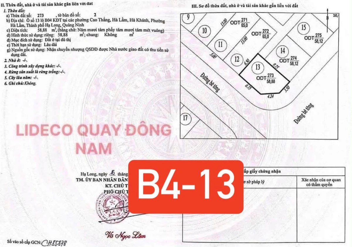 Bán đất góc 59m² mặt tiền rộng Lideco Hóc Môn trên 4 tỷ - Ảnh thu nhỏ 3