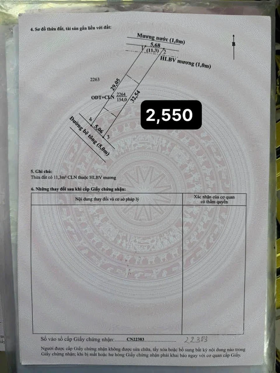 Bán đất Bình Dương 175m² giá 2 tỷ 400 - Ảnh thu nhỏ 4