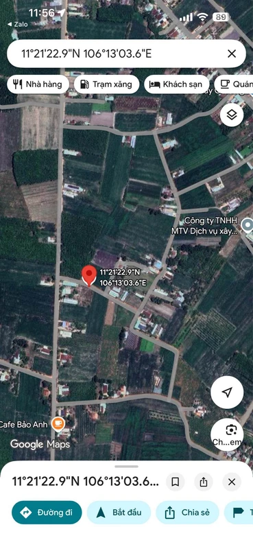 Bán đất 300m²/45tr/m² gần thị trấn DMC, Bình Dương