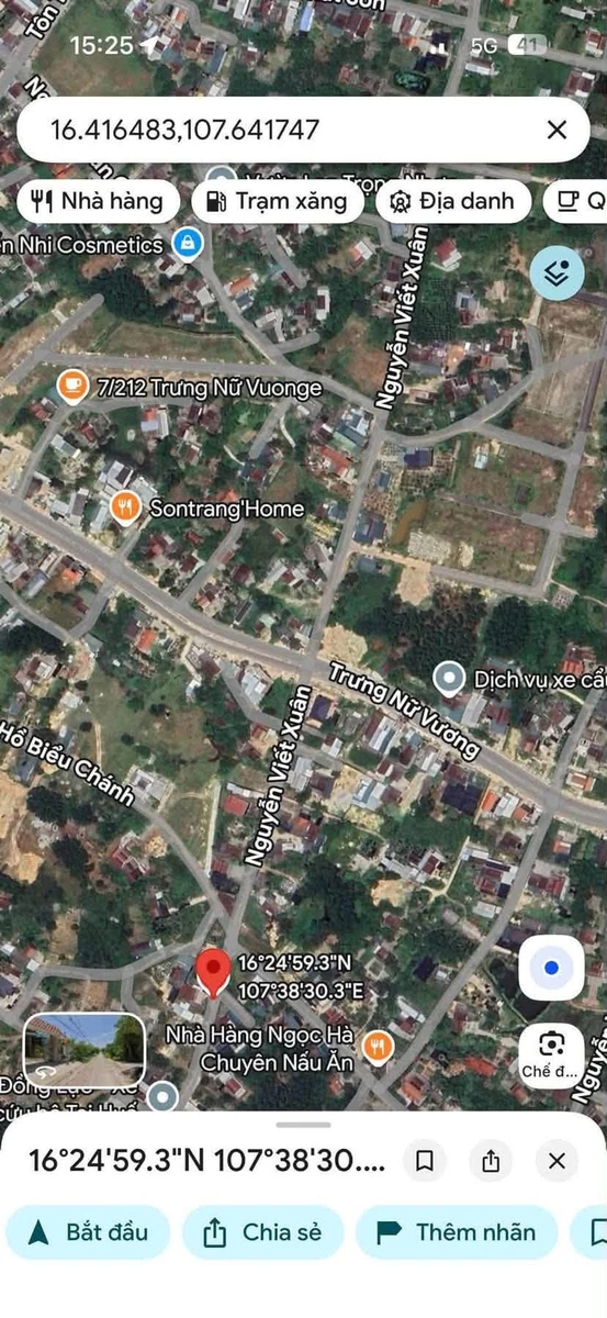 Bán mặt tiền Nguyễn Viết Xuân Huế 130m2, 1 tỷ 3xx - Ảnh thu nhỏ 5
