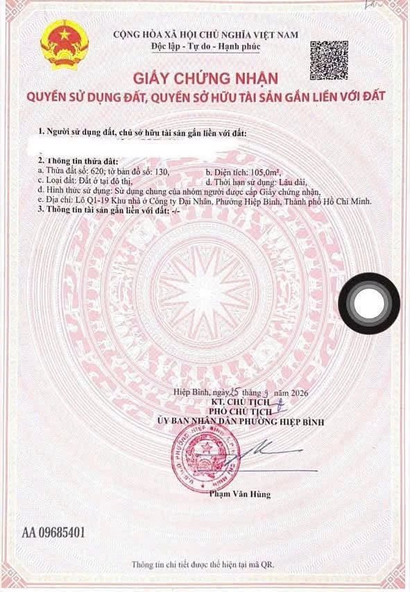 Bán đất nền Vạn Phúc City, Quốc Lộ 13, Hiệp Bình, Thủ Đức, từ 11,4 tỷ/lô - Ảnh thu nhỏ 3