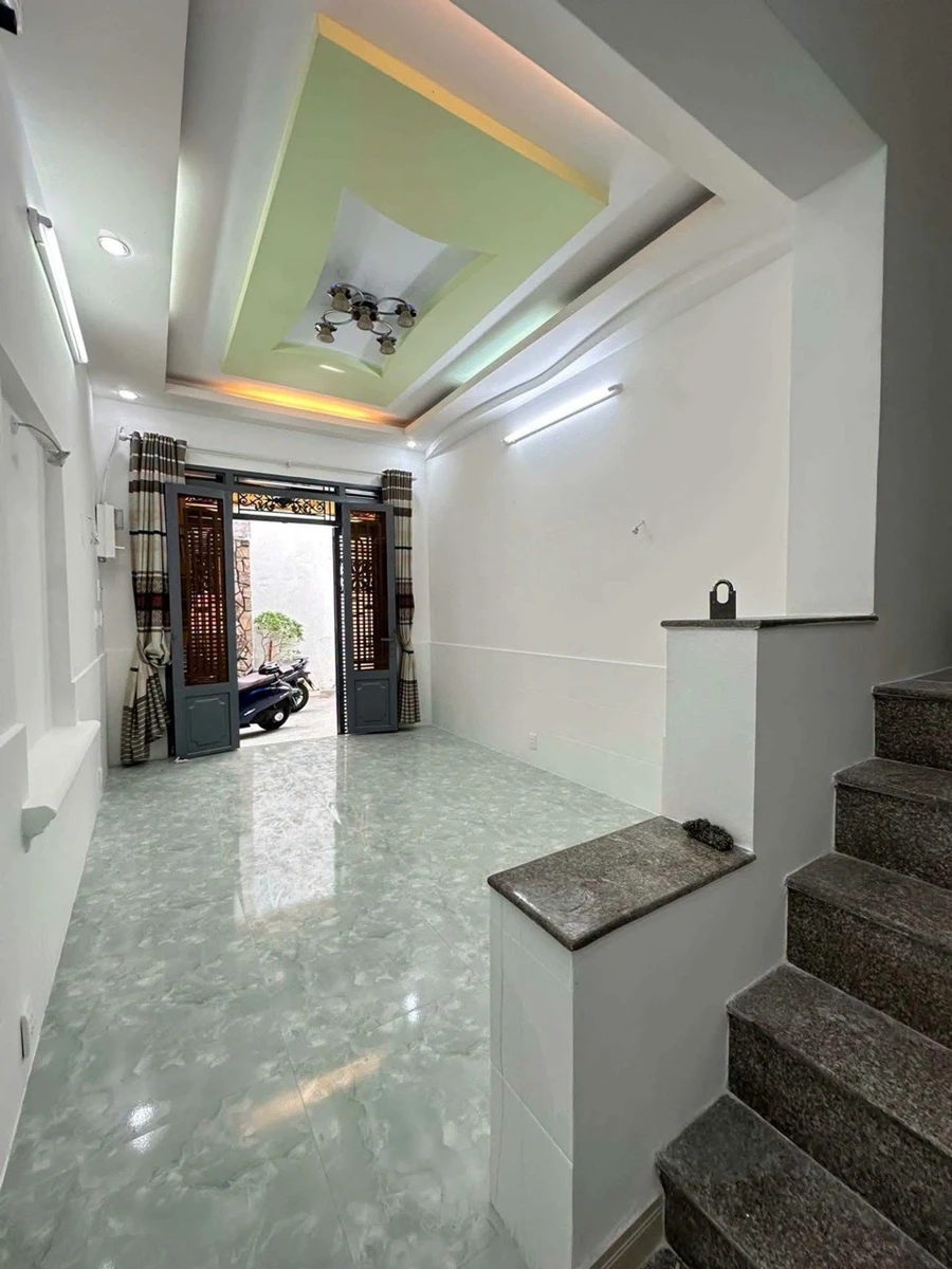 Bán nhà 4 phòng ngủ 45m² Bình Thạnh hơn 6 tỷ - Ảnh thu nhỏ 2