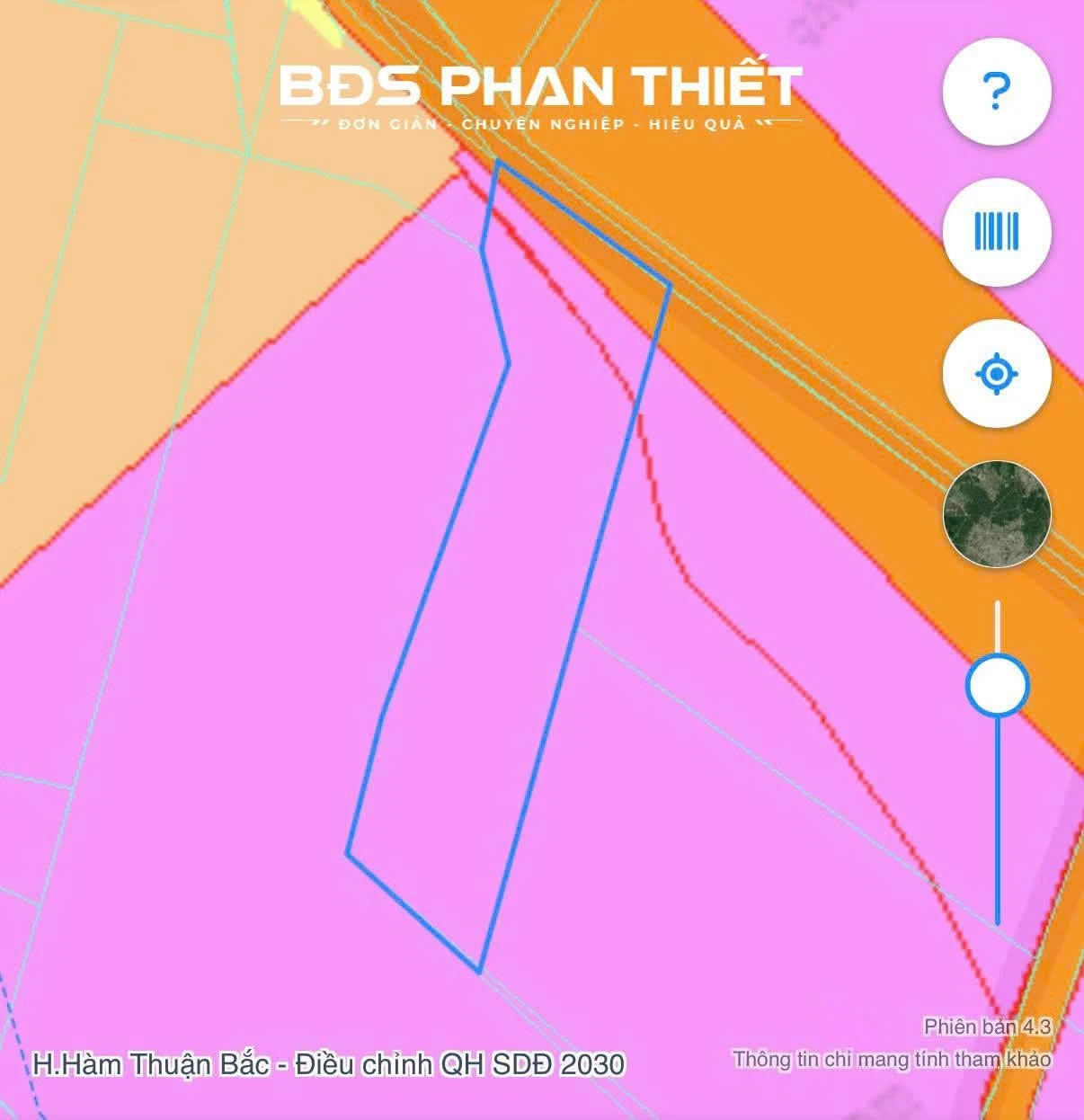 Bán đất CLN Bình Thuận 1.728 m² 1,38 tỷ - Ảnh 1
