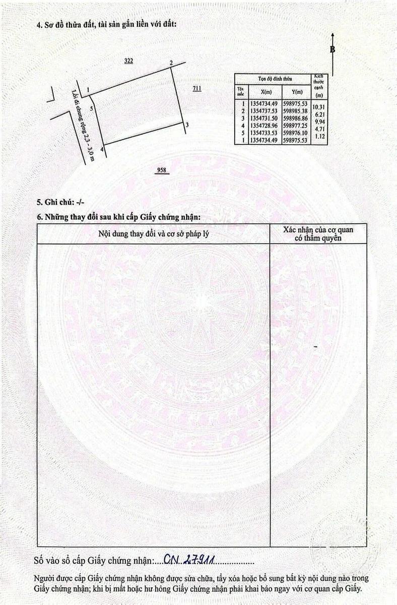 Bán lô đất 60m² Thái Thông, Nha Trang 1 tỷ 750 - Ảnh thu nhỏ 3