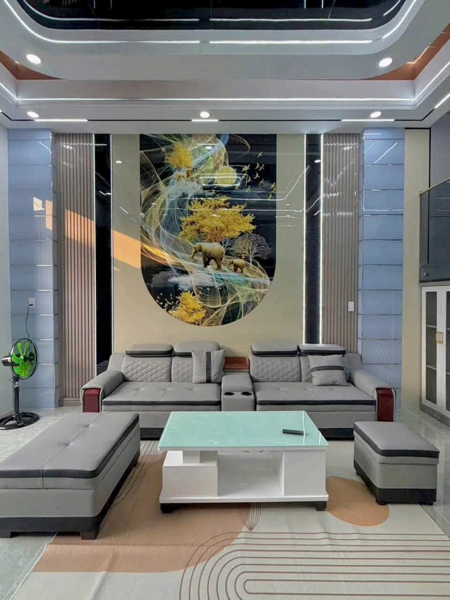 Bán nhà sổ hồng riêng 80m² 3 phòng ngủ gần ngã tư Miếu Ông Cù, Thuận An - Ảnh thu nhỏ 3