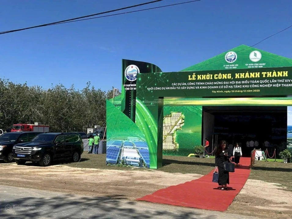 Đất góc 2 mặt tiền 299tr liền kề KCN Thạnh Đức và KCN Hiệp Thạnh, sổ riêng - Ảnh thu nhỏ 2
