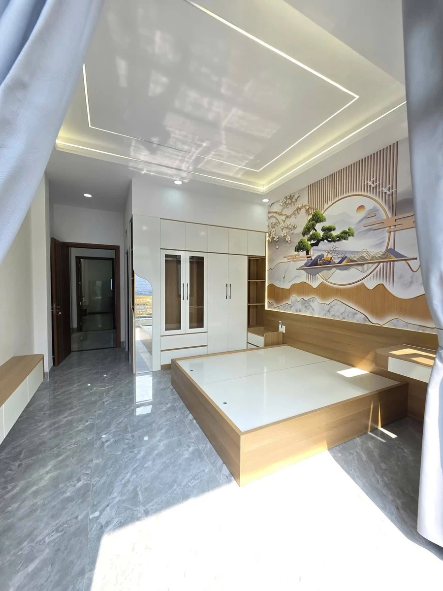 Bán nhà 4 tầng 60m2 sổ hồng hoàn công tại Chiêu Liêu, Dĩ An, Bình Dương - Ảnh thu nhỏ 5