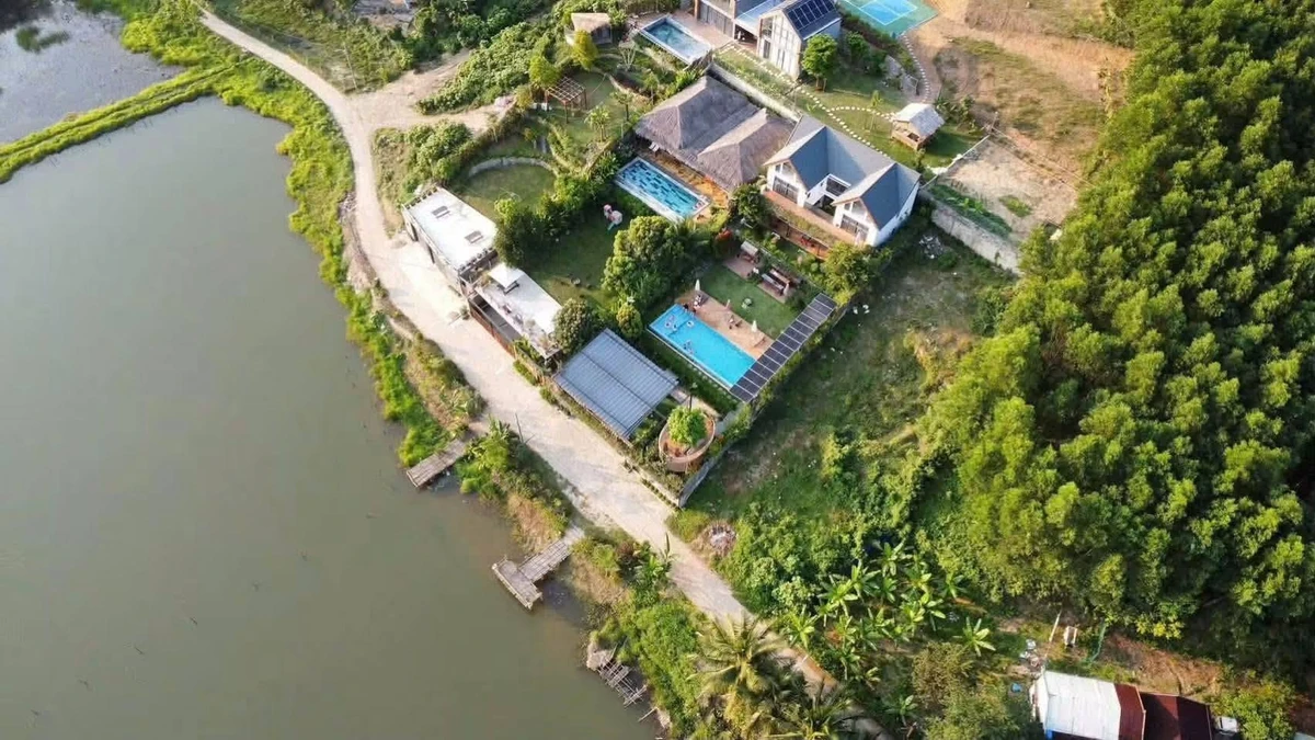 Bán lô đất mặt tửa sông, lưng tửa núi 950m² Hoà Vang, Đà Nẵng - Ảnh 1