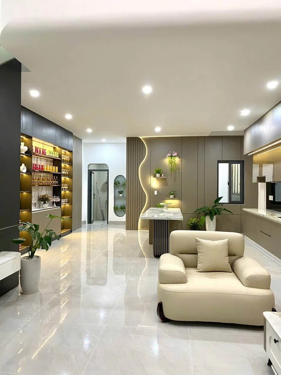 Nhà 1 mê lửng full nội thất 120m², 3PN Bình Chánh 3.86 tỷ - Ảnh thu nhỏ 2