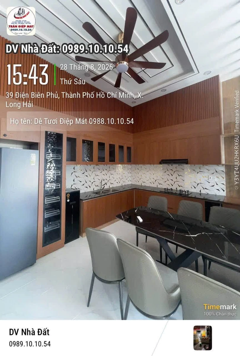 Bán nhà 1 trệt 1 lầu mặt tiền Điện Biên Phủ Long Hải 80m2, 5 tỷ 492 triệu - Ảnh thu nhỏ 4