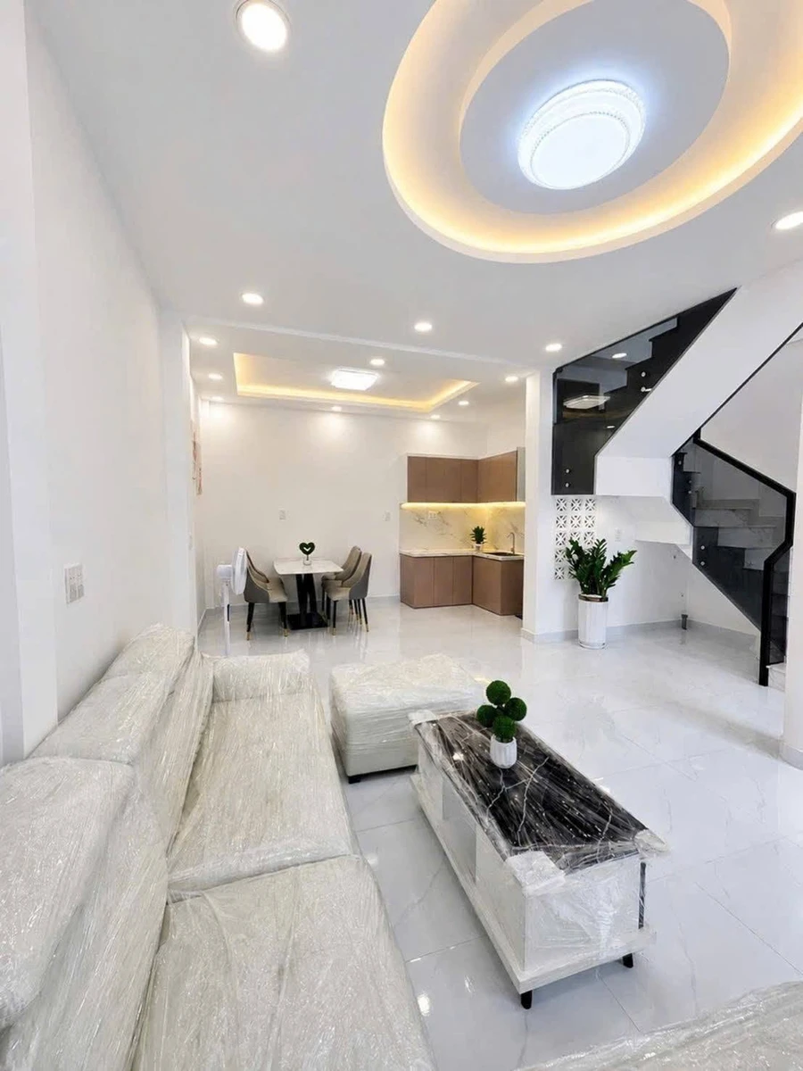 Bán nhà 2 tầng ngang 6m, 102m2 sử dụng, gần Aeon Bình Tân, khu Tên Lửa - Tỉnh Lộ 10 - Ảnh 1