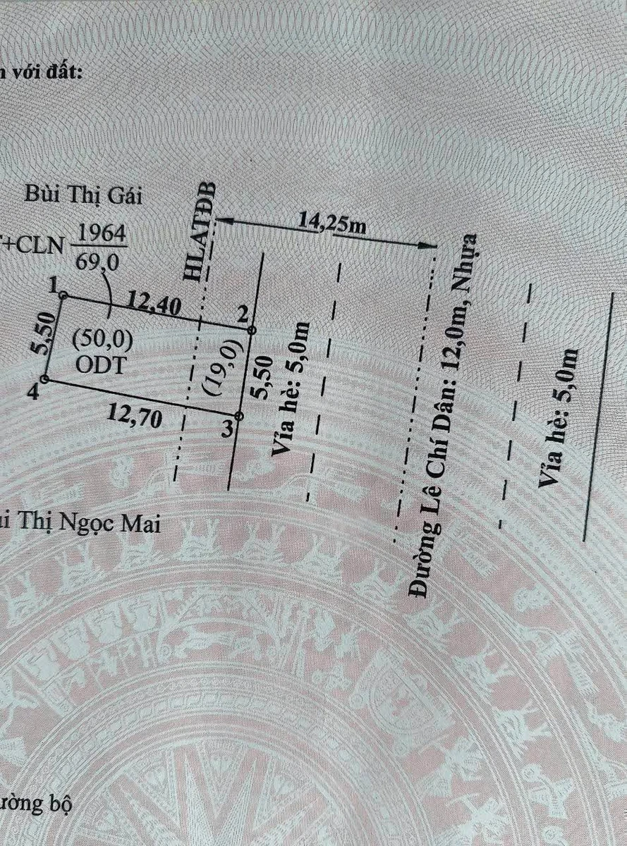 Bán đất mặt tiền Lê Chí Dân, Thủ Dầu Một 50m², 1.89 tỷ - Ảnh thu nhỏ 3