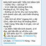 Bán nhà mặt tiền 83m² Bình Giã Vũng Tàu 8,8 tỷ - Ảnh thu nhỏ 1
