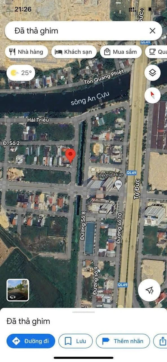 Bán đất 92,2m2 Đông Nam Thuỷ An, Huế - Ảnh thu nhỏ 3