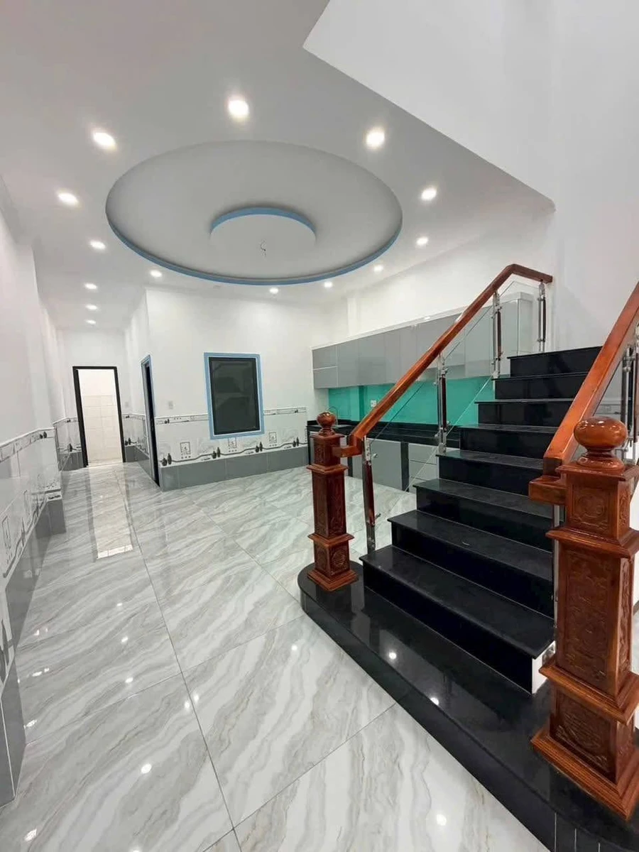 Bán nhà 1 trệt 1 lầu 122m² Mỹ Yên Bến Lức Long An - Ảnh thu nhỏ 5