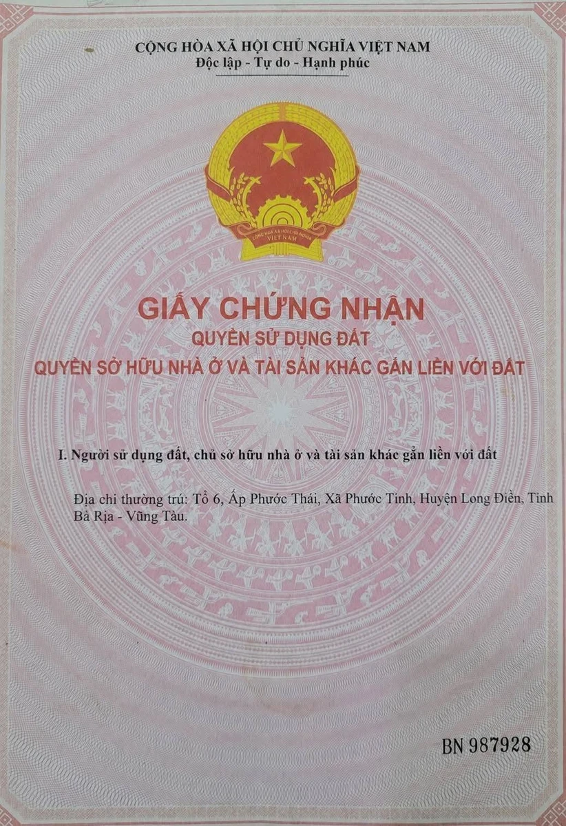 Bán đất thổ cư 240m² mặt tiền Nguyễn Tất Thành, Long Hải 5.6 tỷ - Ảnh 1