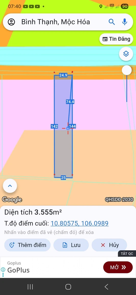 Bán 3500m² đất mặt tiền Mộc Hóa, Long An - Ảnh thu nhỏ 3