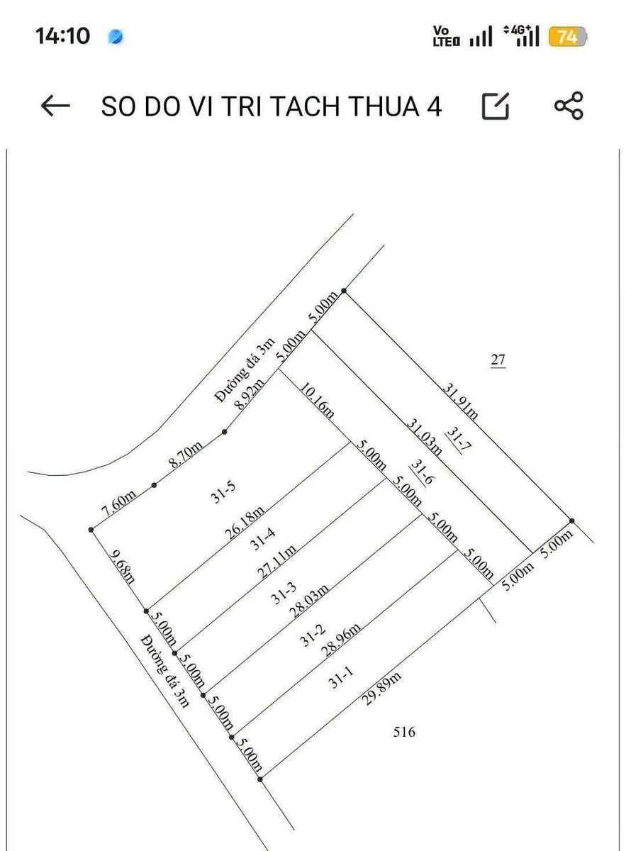 Bán 7 lô đất thổ cư sổ riêng từng lô, giá từ 800 triệu, xã Đức Lập Hạ, Đức Hòa - Ảnh thu nhỏ 2